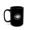 Coffee With J+D  Black Mug