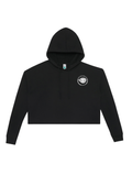 Coffee With J+D Womens Crop Hoodie