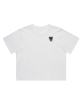 Talk, Sip, Listen  Womens Crop T-shirt