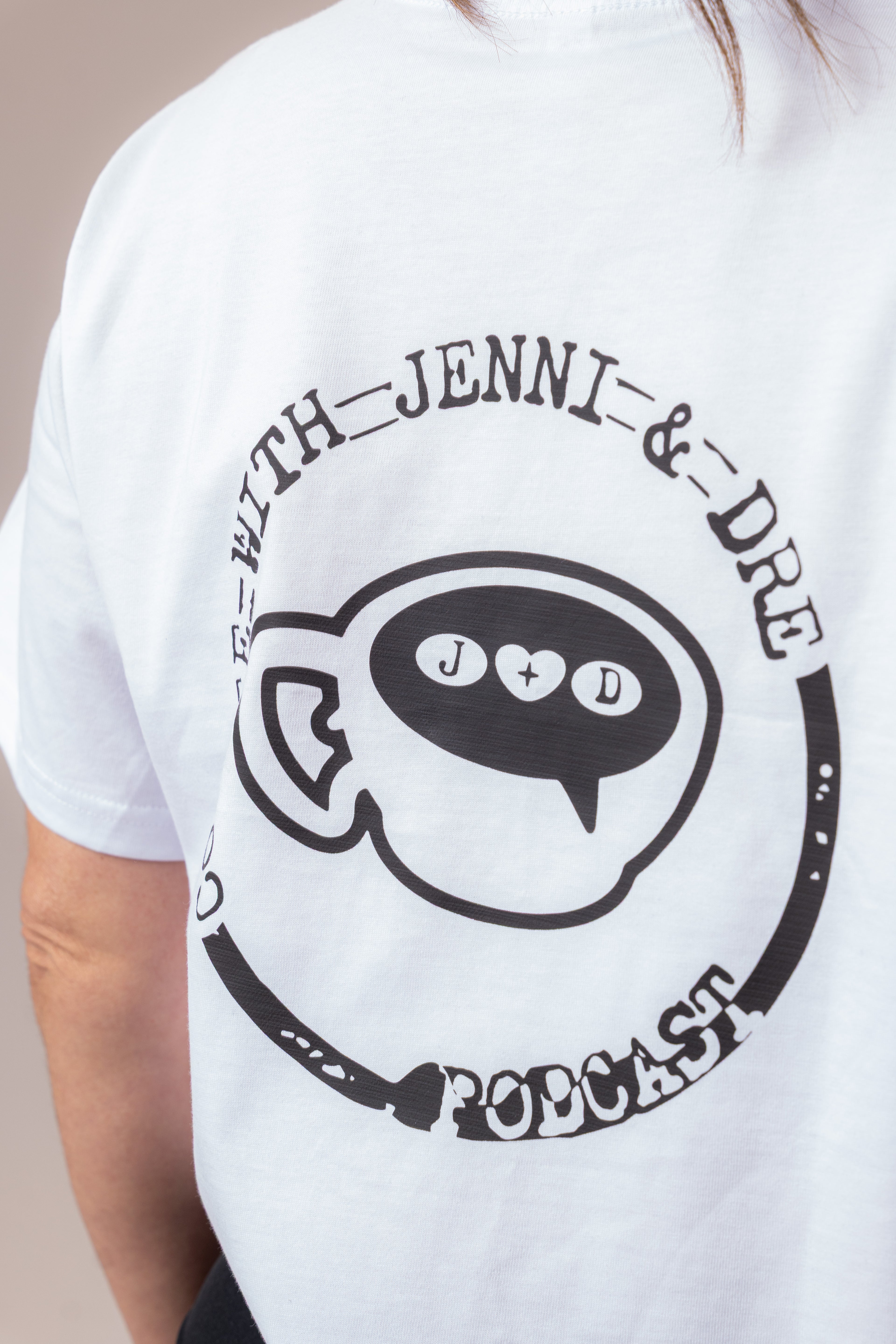 Talk, Sip, Listen  Womens Crop T-shirt